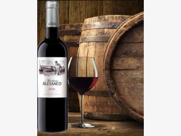 Tinto Rioja red wine without oak barrel ageing