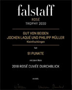 Rosewein Falstaff-Auszeichnung Durchblick GutvonBeiden
